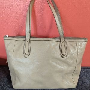Fossil Emma tote, light brown